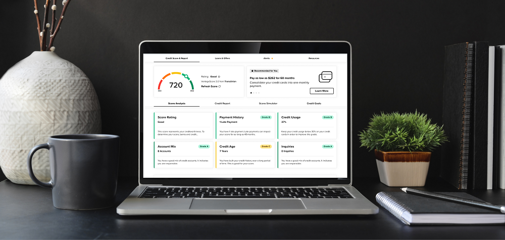 SavvyMoney - landing page header image