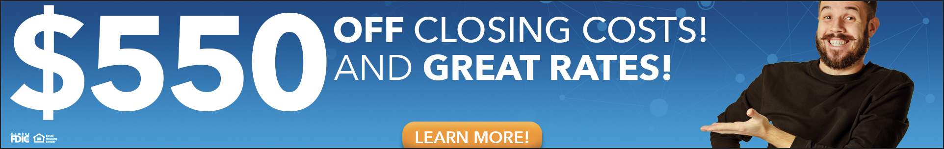 Mortgage Closing Cost promotion - header image