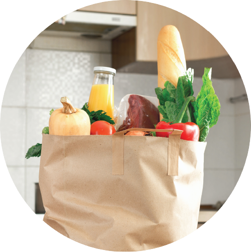 grocery bag - photo